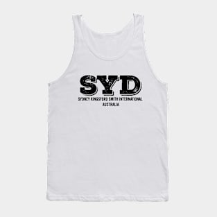 SYD Sydney Kingsford Smith International Australia Airport Code Tank Top